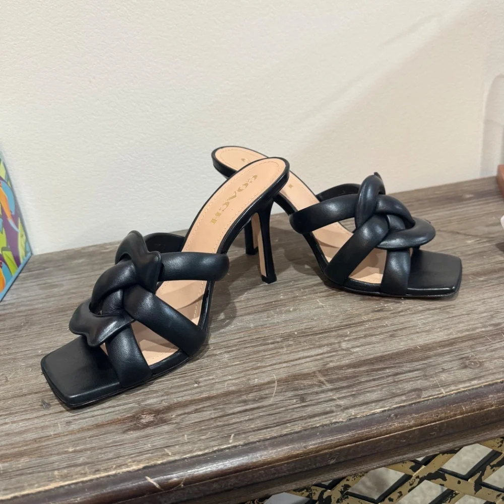 KELLIE LEATHR SANDAL COACH - Picture 6 of 6